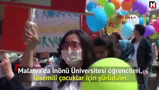 Üniversiteliler lösemili çocuklarla buluştu