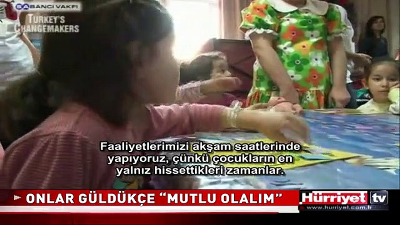 HASTANEDEKİ ÇOCUKLAR GÜLDÜKÇE “MUTLU OLALIM”