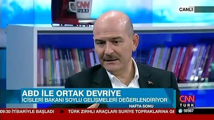 Bakan Soylu’dan CNN Türk’te ortak devriye ile ilgili ilk açıklama
