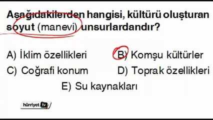COĞRAFYA SORULARININ ÇÖZÜMLERİ