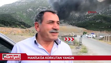 Çöplükte yangın çıktı... Ormana doğru ilerliyor
