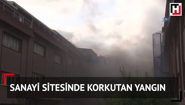 İkitelli Çorapçılar Sanayi Sitesi'nde yangın