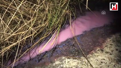 Çorlu deresi normal rengine dönmeye başladı