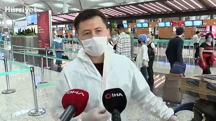 Türkiye'de kalan yabancı uyruklu yolcular ülkelerine dönüyor