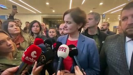 CHP'li Canan Kaftancıoğlu, yaralı madencilerin yakınlarını ziyaret etti