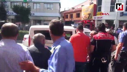 Sokak ortasında "bu çocuk benim" kavgası