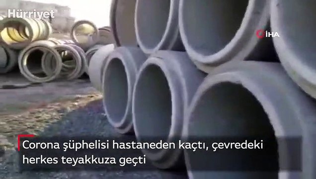 Iğdır'da corona şüphelisi hastaneden kaçtı