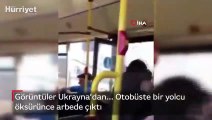 Ukrayna’da öksüren yolcuyu döverek minibüsten attılar