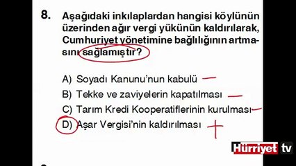 MESOS İNKILAP TARİHİ VE ATATÜRKÇÜK SORULARININ ÇÖZÜMLERİ