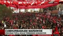 Erdoğan: 'Mardin’e yılda 10 milyon turist gelmiyorsa bunun nedeni terördür'