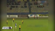 FC Brasov ile CSM Ramnicu maçında patlama