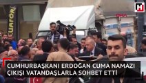 Cumhurbaşkanı Erdoğan vatandaşlarla sohbet etti