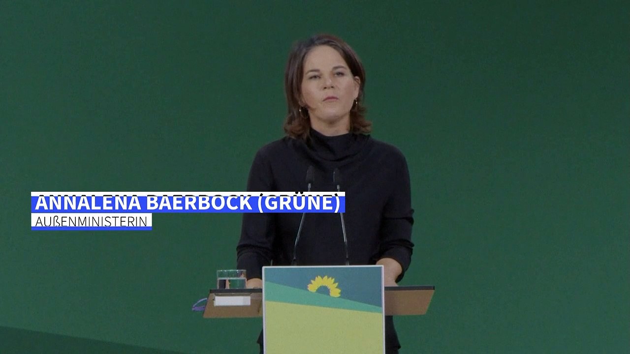 Baerbock verteidigt Ukraine-Kurs der Grünen