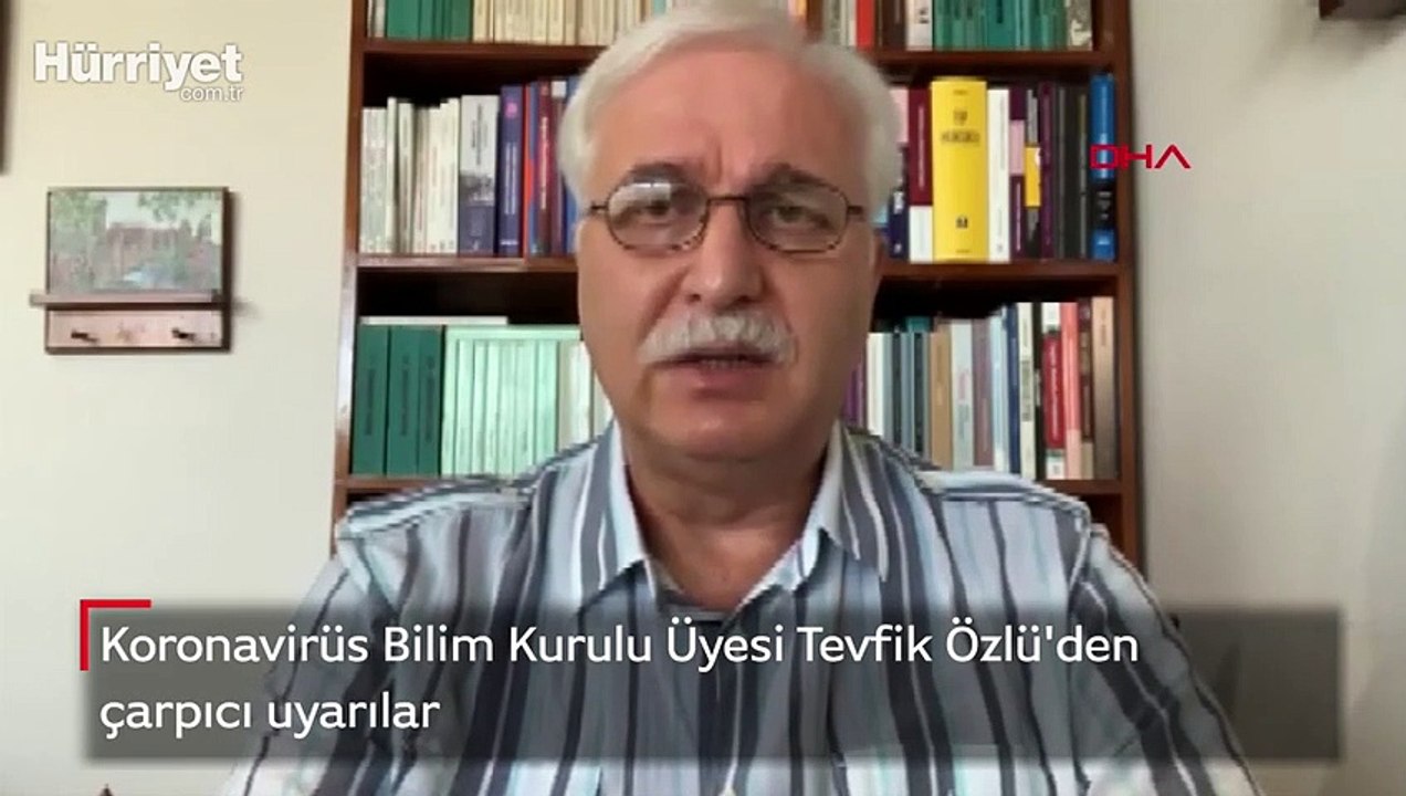 Koronavirüs Bilim Kurulu Üyesi Tevfik Özlü'den çarpıcı uyarılar