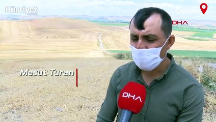 Ölen kardeşinin adını 10 yıldır tarlaya yazıyor