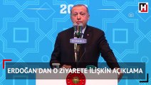 Erdoğan'dan o ziyarete ilişkin açıklama: Siyasi malzeme yapılmasın