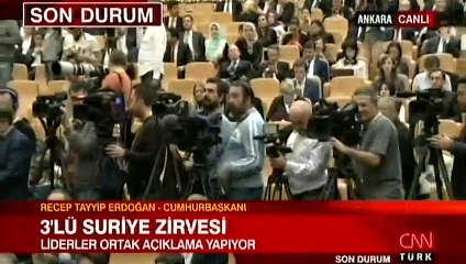 Erdoğan-Putin-Ruhani zirvesi sonrası önemli açıklama