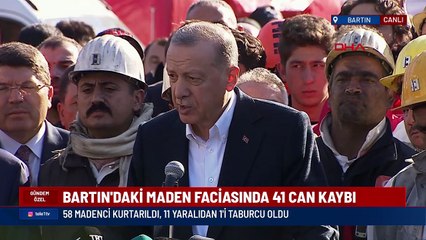 Erdoğan'dan madencilerin ölümü için "fıtrat"tan sonra "kader" yorumu