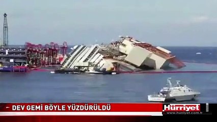 DEV GEMİYİ BÖYLE ÇEVİRDİLER