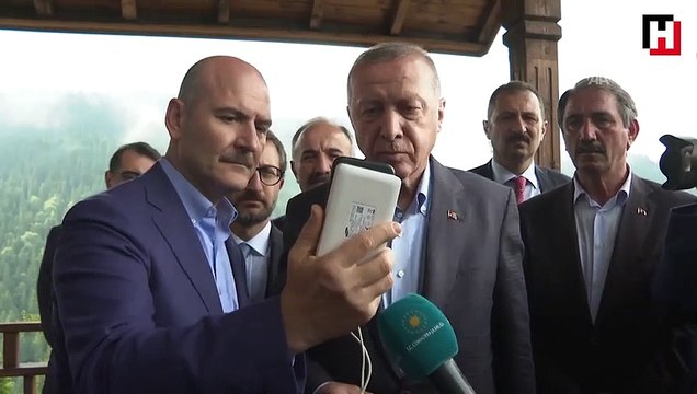 Cumhurbaşkanı Erdoğan, Hacire Akar ile telefonda görüştü