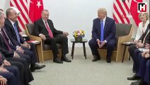 Cumhurbaşkanı Erdoğan, ABD Başkanı Trump ile görüştü