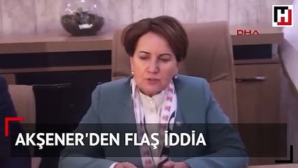 Akşener'den flaş iddia: Cumhurbaşkanlığı seçimi 2019'a kalmaz