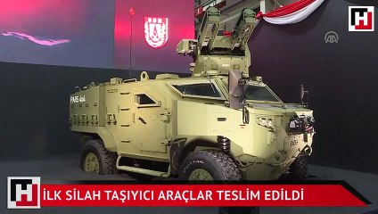 İlk silah taşıyıcı araçlar teslim edildi