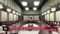 Tarihi MGK toplantısından görüntüler