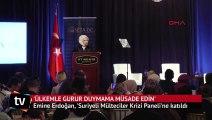 Emine Erdoğan, 'Suriyeli Mülteciler Krizi Paneli'ne katıldı