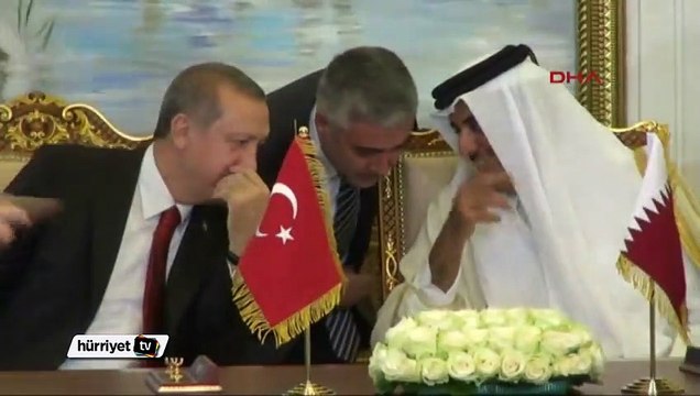 Türkiye ile Katar arasındaki anlaşmaların imza töreni