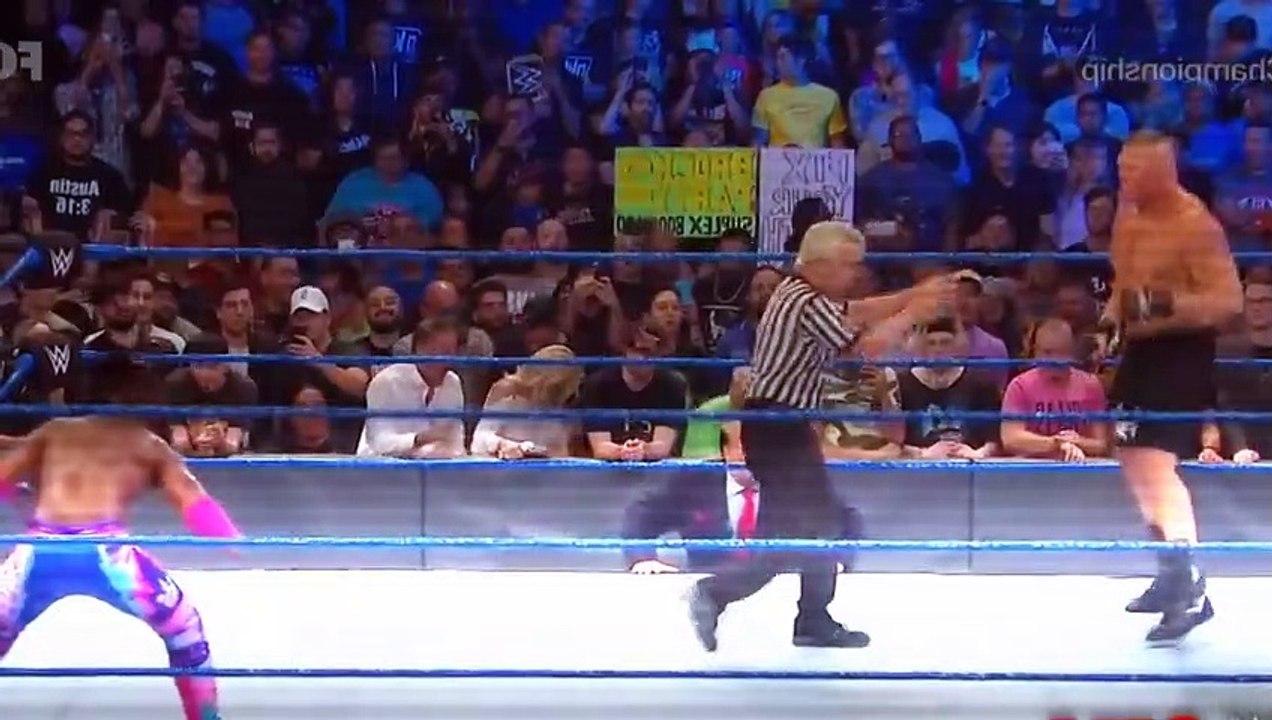 Kofi Kingston Vs Brock Lesnar Full Match - SmackDown