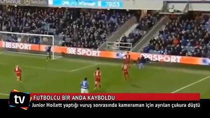 Futbolcu bir anda kayboldu!