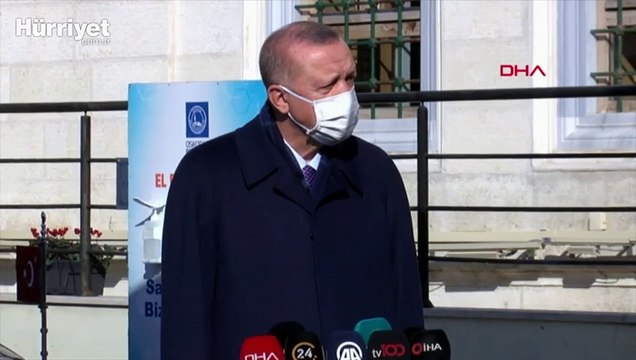 Cumhurbaşkanı Erdoğan, cuma namazı sonrası soruları yanıtladı