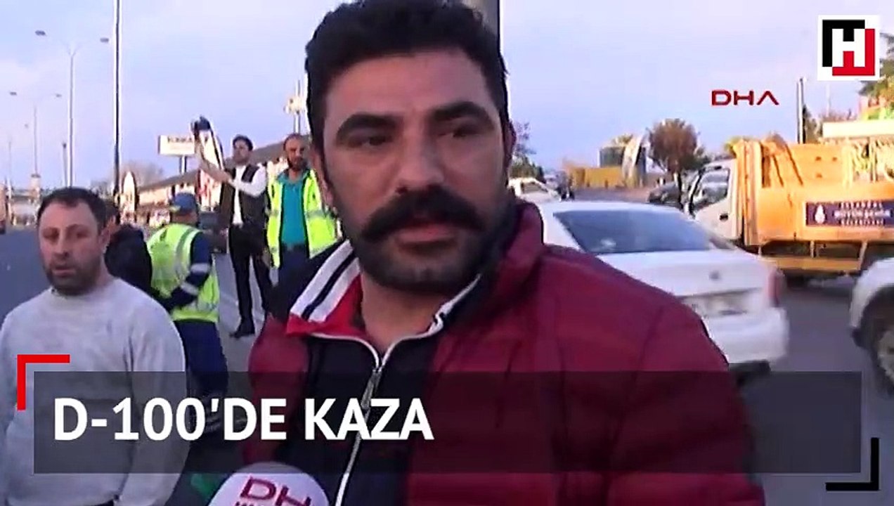 D-100'de kaza