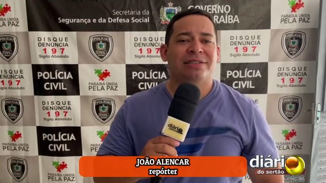 Homem é preso em Pombal suspeito de furtar motores de betoneiras em construções do município