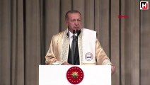 Cumhurbaşkanı Erdoğan Erciyes Üniversitesi'nde konuştu