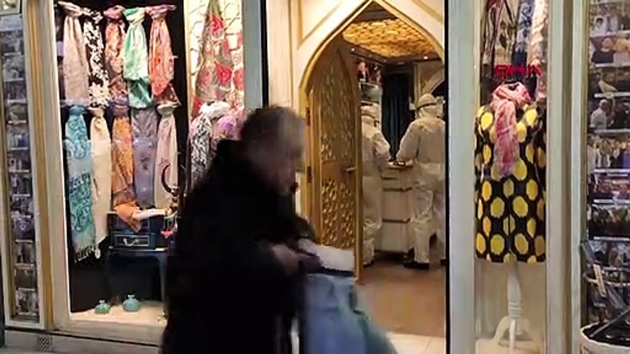 İl Sağlık Müdürlüğü ekiplerinden Kapalıçarşı esnafına sağlık denetimi