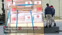 Turkey sends coronavirus aid to Italy, Spain