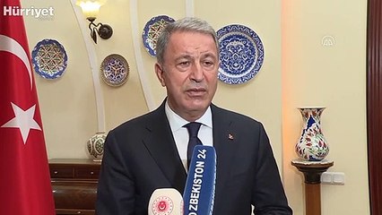 Bakan Akar, Özbekistan Cumhurbaşkanı Mirziyoyev ile görüştü
