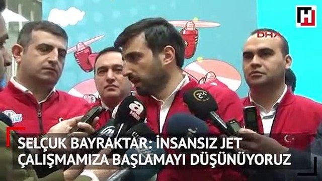 Selçuk Bayraktar: İnsansız jet çalışmamıza başlamayı düşünüyoruz