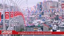 Diyarbakır'da geniş güvenlik önlemleri