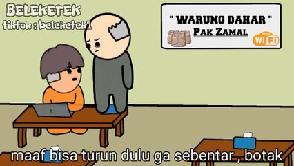 minta password Wifi part 1 - animasi dubbing sunda