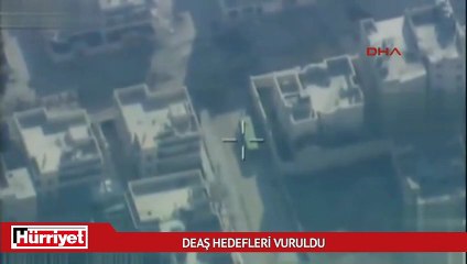 DEAŞ hedefleri vuruldu... Çok sayıda terörist öldürüldü