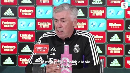 Ancelotti serein avant le Clasico : "Pas un match à la vie à la mort"