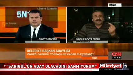 SIRRI SÜREYYA : SARIGÜL'ÜN ADAY OLACAĞINI SANMIYORUM