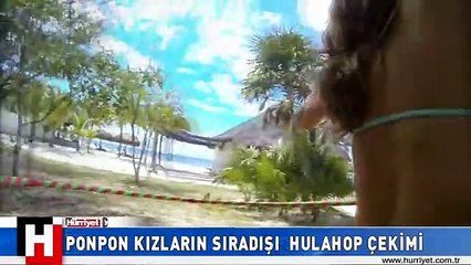 PONPON KIZLARIN SIRADIŞI HULAHOP ÇEKİMİ