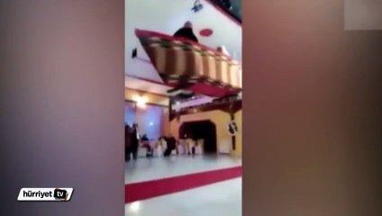 Kayıkla düğün salonuna iniş yapmak isteyen çiftin kötü sonu