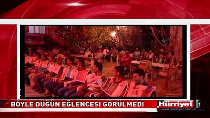 BÖYLE DÜĞÜN EĞLENCESİ GÖRÜLMEDİ