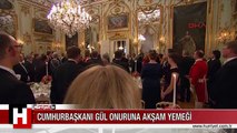 DANİMARKA'DA CUMHURBAŞKANI GÜL ONURUNA AKŞAM YEMEĞİ VERİLDİ