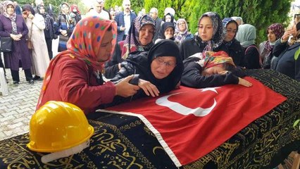 Elazığ haberi: Maden şehidi ailesinin feryatları yürek dağladı